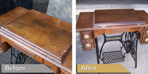 Alan Karzen Restoration - Antique Specialty Item Restoration - Before and After
