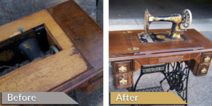 Alan Karzen Restoration - Antique Specialty Item Restoration - Before and After