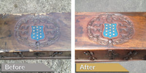 Alan Karzen Restoration - Antique Specialty Item Restoration - Before and After