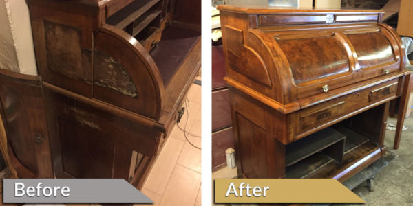 Antique Furniture Restoration - Before and After