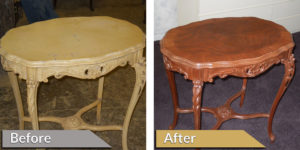 Antique Furniture Restoration - Before and After